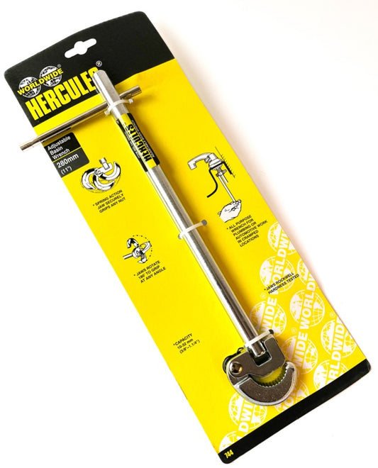 Hercules Adjustable Basin Wrench 279mm(11")