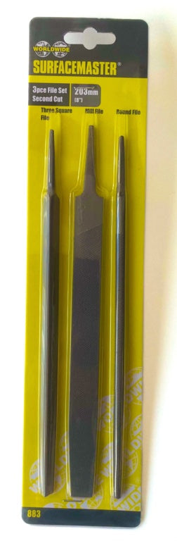 Surfacemaster File Set (3 Piece ) 203mm(8")