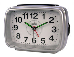 Acctim Titan Clock Silver /White
