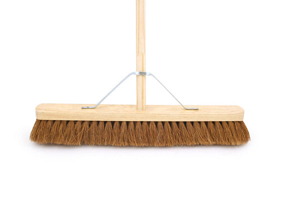 Hill Brush Soft Coco Broom & Handle 24"