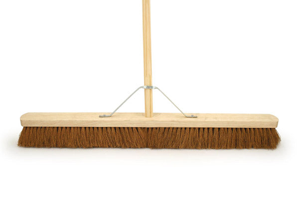 Hill Brush Soft Coco Broom & Handle 36"