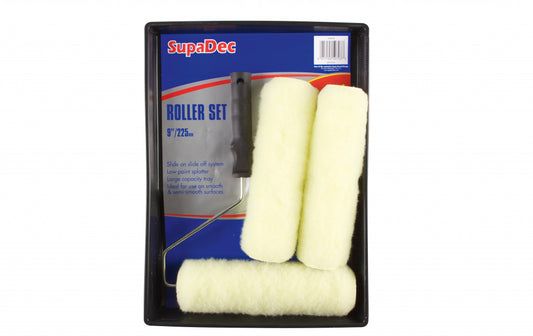 SupaDec Roller & Tray Kit 3x9"
