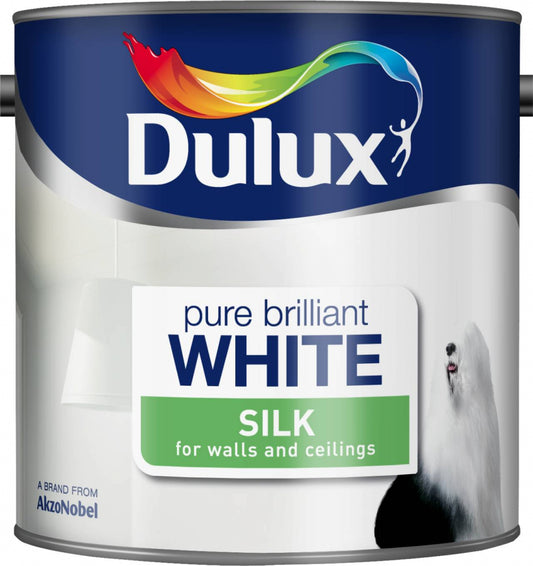Dulux Silk 2.5L Pure Brilliant White