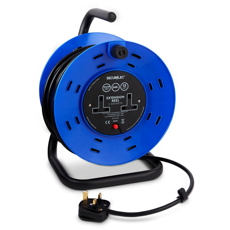 Securlec 4 Gang Extension Reel 30m /13A