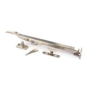 Securit Locking Casement Stay Brushed Nickel 250mm Pack of 5