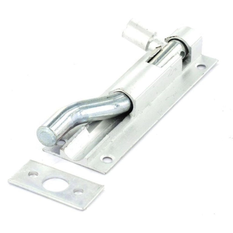 Securit Aluminium Necked Door Bolt 1" Wide 100mm