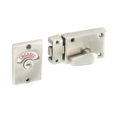 Securit Satin Chrome Indicator Bolt 63mm