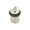 Securit Brushed Nickel Concealed Fix Door Stop 30mm