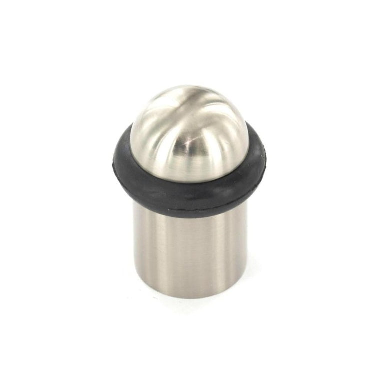 Securit Brushed Nickel Concealed Fix Door Stop 30mm