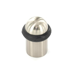 Securit Brushed Nickel Concealed Fix Door Stop 30mm