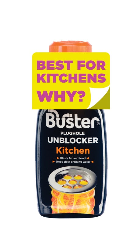 Buster Kitchen Plughole Unblocker 150g
