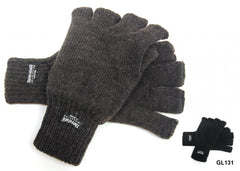 RJM Mens Fingerless Glove Assorted