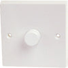 Securlec Square 1 Gang 2 Way Dimmer Switch Square Edge