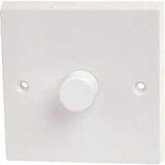 Securlec Square 1 Gang 2 Way Dimmer Switch Square Edge