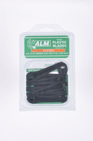ALM Plastic Blades  with Small Hole Pack of 10