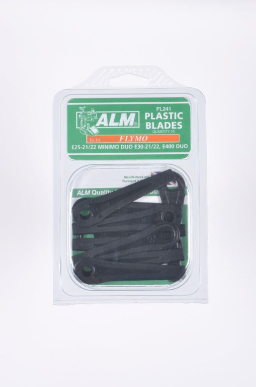 ALM Plastic Blades  with Small Hole Pack of 10