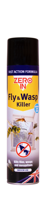 Zero In Fly & Wasp Killer 300ml Aerosol