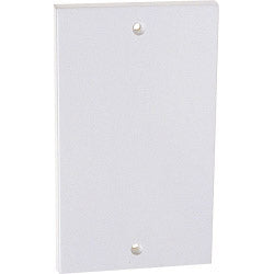 Securlec 2 Gang Blanking Plate Round Edge