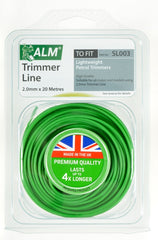 ALM Trimmer Line Green 2.0mm x 20m
