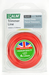 ALM Trimmer Line Red 3.0mm x 15m