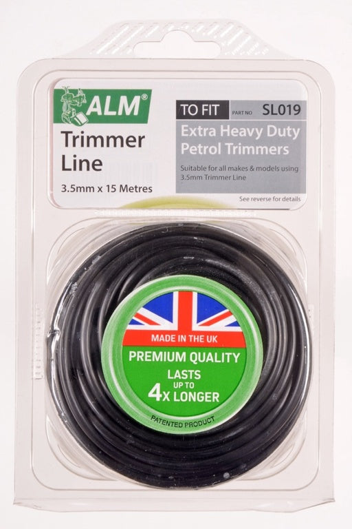 ALM Trimmer Line  Black 3.5mm x 15m