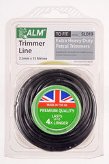 ALM Trimmer Line  Black 3.5mm x 15m