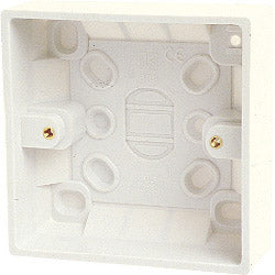Securlec 1 Gang Pattress Box 16mm
