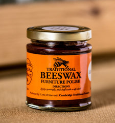 Cambridge Traditional Beeswax Furniture Polish 283gm Jar Natural