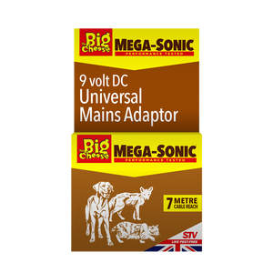 The Big Cheese Universal 9v Mains Adapter + 5M Extension