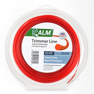 ALM Trimmer Line  Red 3mm x 55m approx