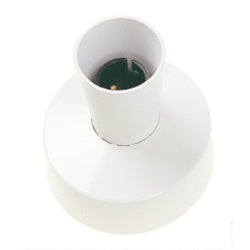 Securlec T2 Ceiling Rose Base Batten Lampholder Pre-Packed