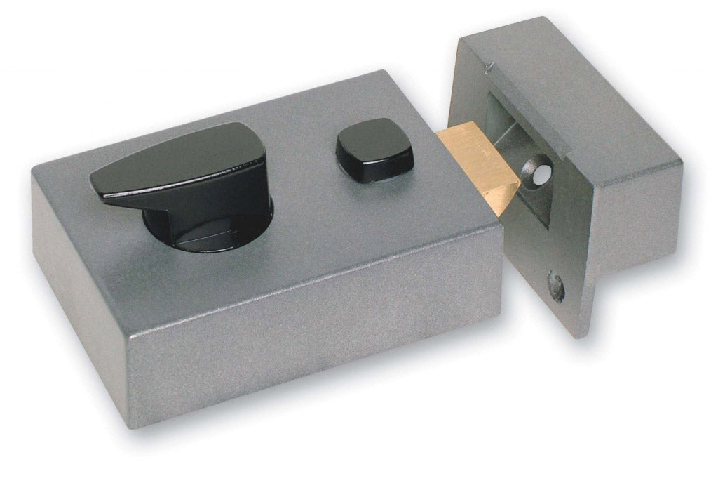 Sterling Deadlocking Nightlatch Standard size |Grey
