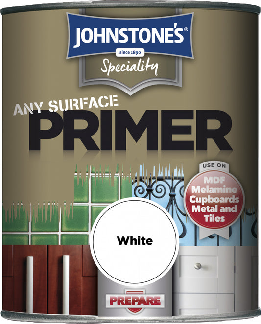 Johnstone's Any Surface Primer 750ml White