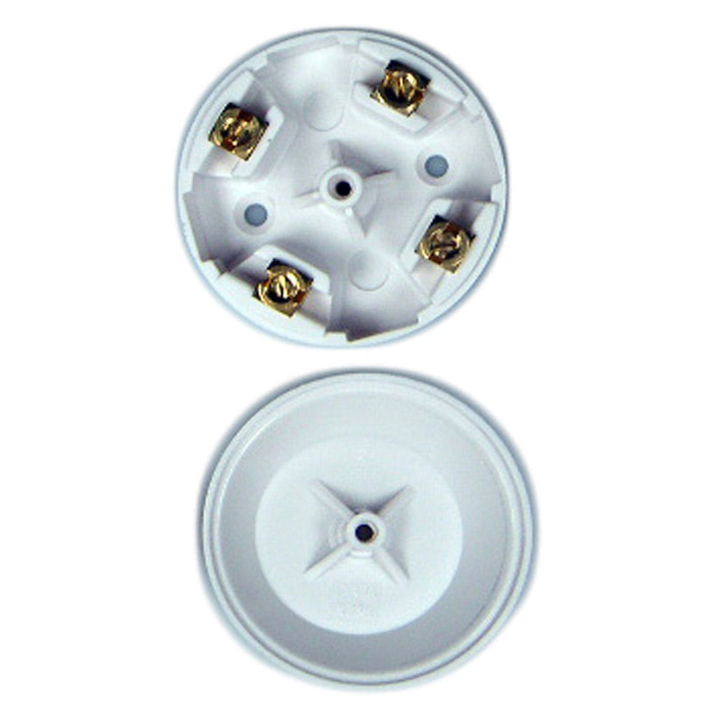 Securlec Mini 4 Terminal Junction Box White 20A 58mm