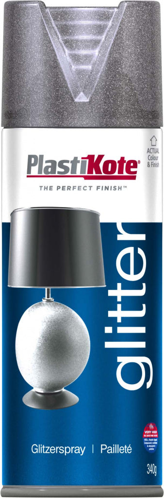 PlastiKote Glitter Paint Aerosol 400ml Gold