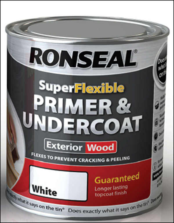 Ronseal Super Flexible Primer & Undercoat 750ml White