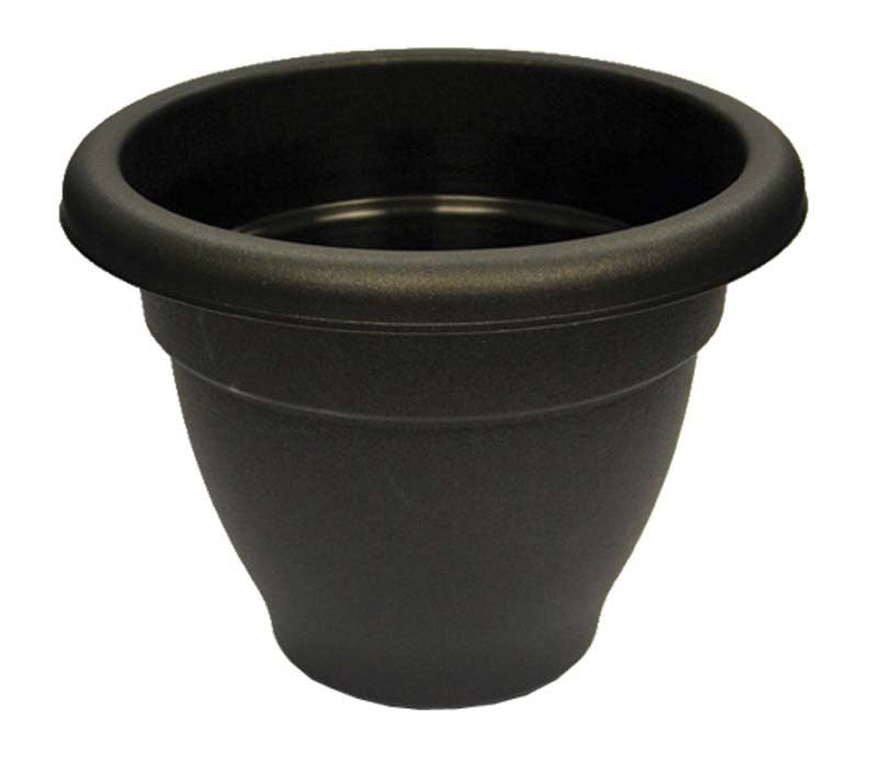 Winchester Round Bell Pot Ebony 30cm
