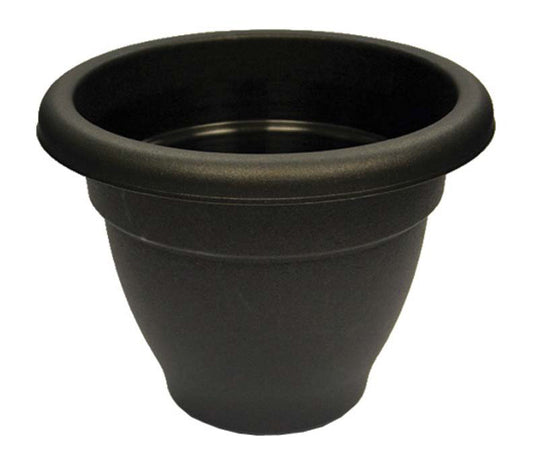 Winchester Round Bell Pot Ebony 30cm