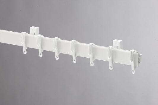Swish Sologlyde PVC Curtain Track 125cm White