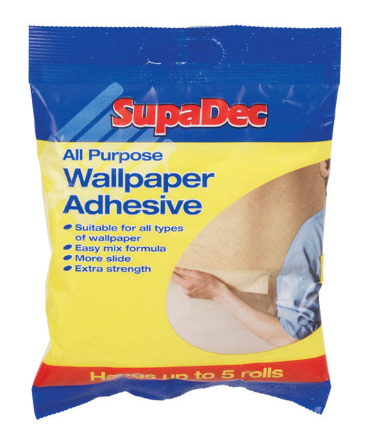 SupaDec All Purpose Wallpaper Adhesive Up to 10 Rolls PLUS 50% EXTRA FREE