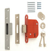 Era Fortress Mortice Deadlock Satin 63mm