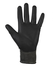 Glenwear Black PU Gloves 9 Large