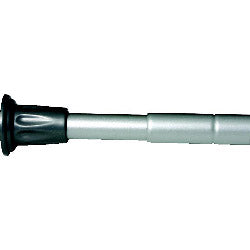 Croydex Shower Curtain Telescopic Rod 6' Silver