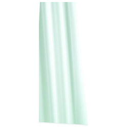 Croydex Textile Shower Curtain Plain Polyester White