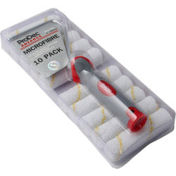 ProDec Short Pile Microfibre Roller & Frame (10 Pack) 4" /100mm
