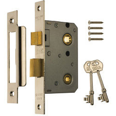 Era Bathroom Lock 3" Finish: Chrome