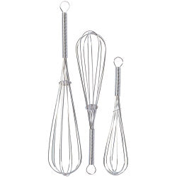 Chef Aid Whisks (Set of 3) 20.5cm/22.9cm/25.5cm