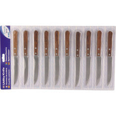 Zodiac 5" Utility Knife With Wooden Handle Single