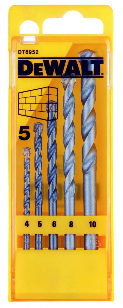 DeWalt Masonry Bit Set 5 Piece