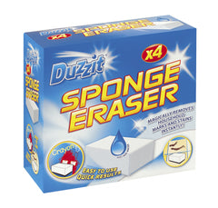 Duzzit Sponge Eraser 4 Pack